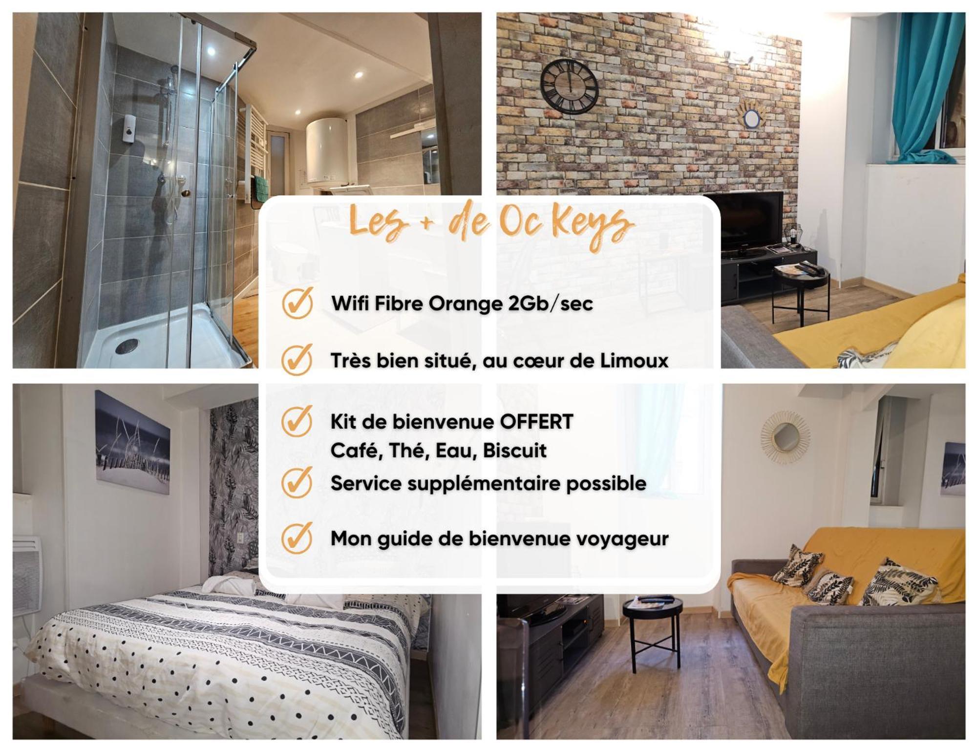 Le Cathare-Limoux-Wifi-Parking Free-Oc-Keys Daire Dış mekan fotoğraf
