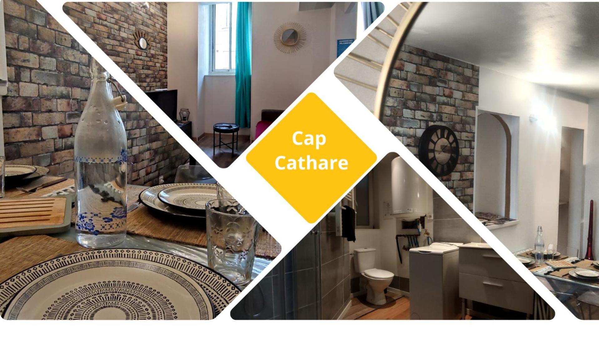 Le Cathare-Limoux-Wifi-Parking Free-Oc-Keys Daire Dış mekan fotoğraf