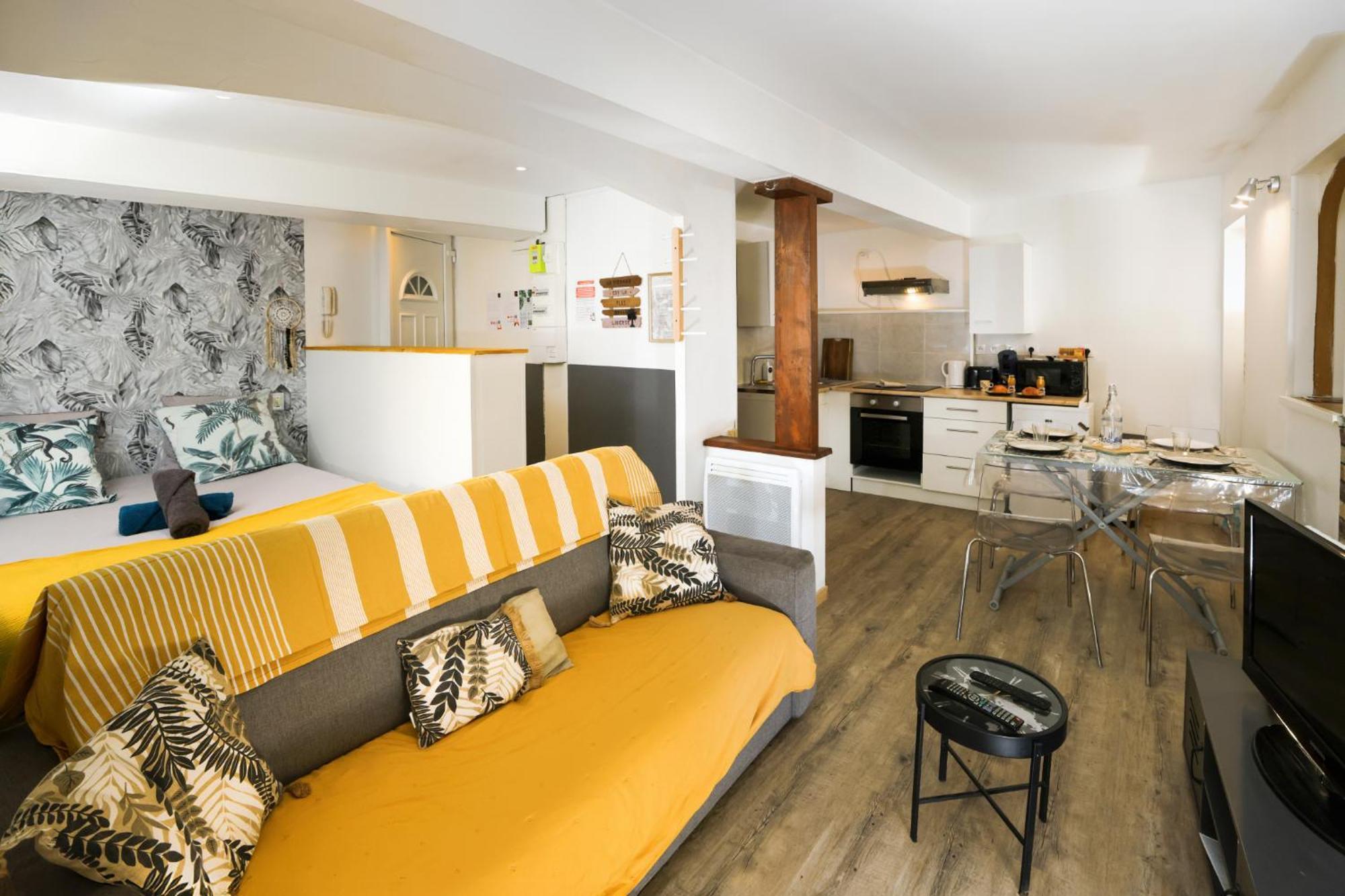Le Cathare-Limoux-Wifi-Parking Free-Oc-Keys Daire Dış mekan fotoğraf